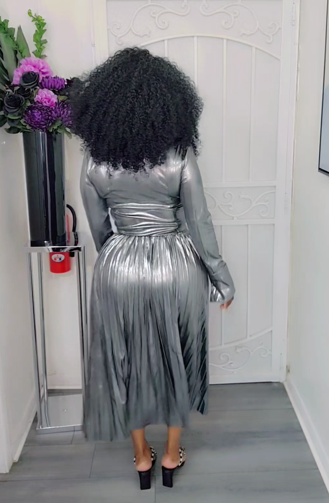 Silver Lining Skirt Set