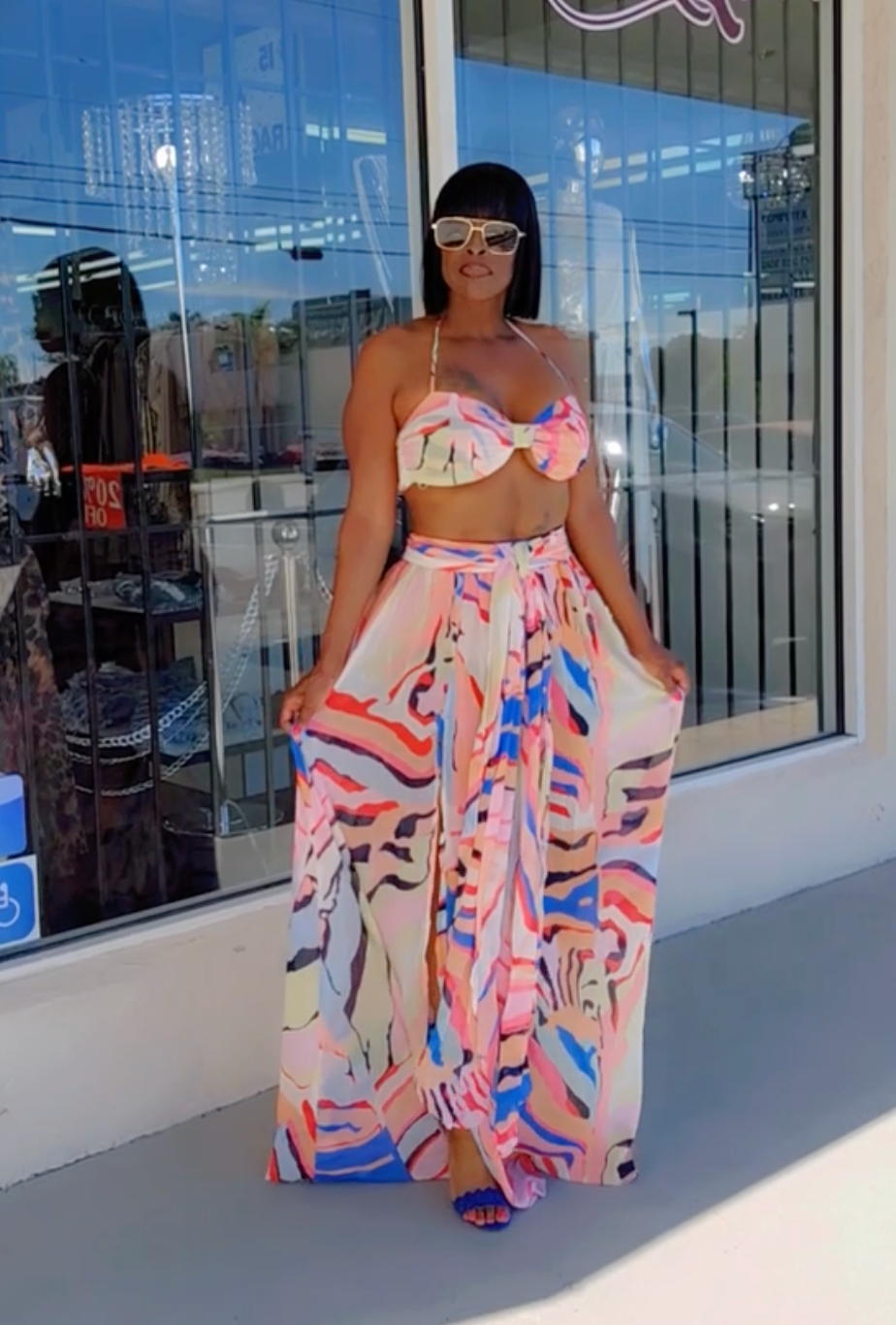 Cali Girl 2-Piece Skirt Set