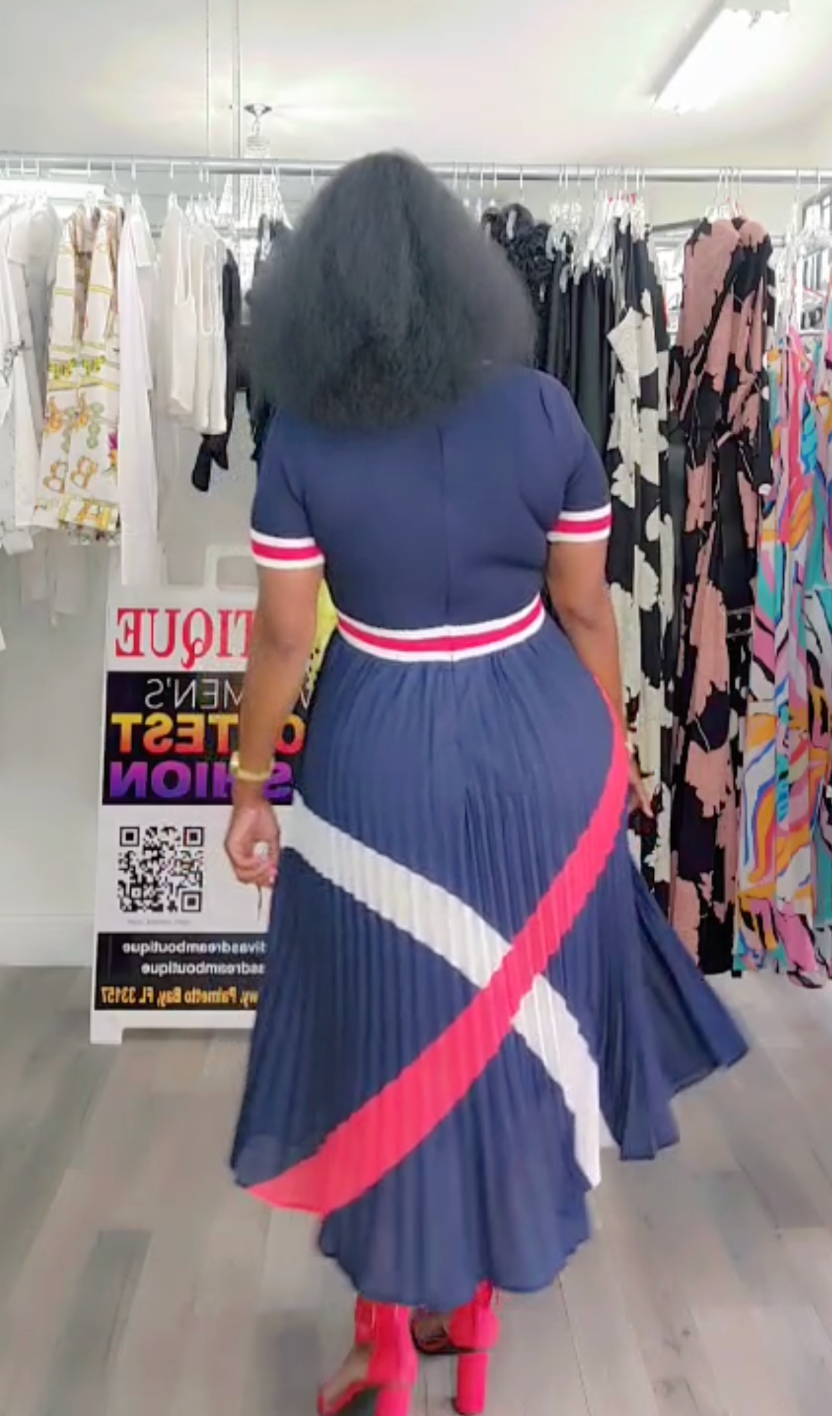 The Heidi Dress (Blue)