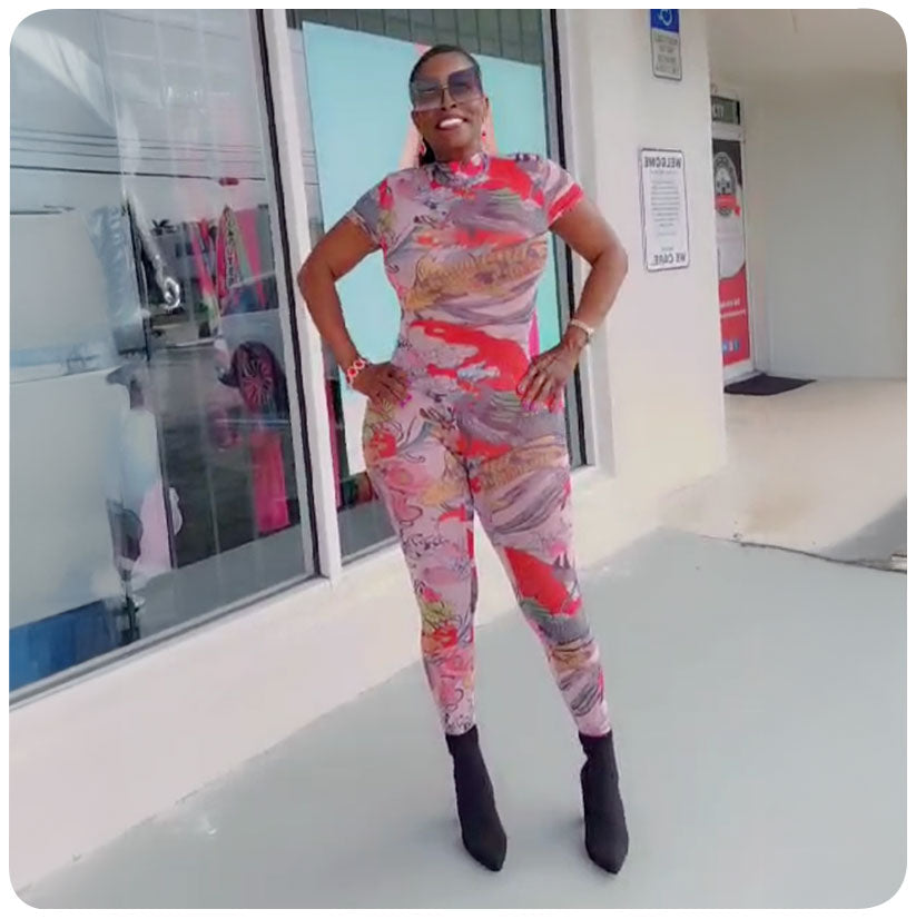 Allow Me Jumpsuit (Red)