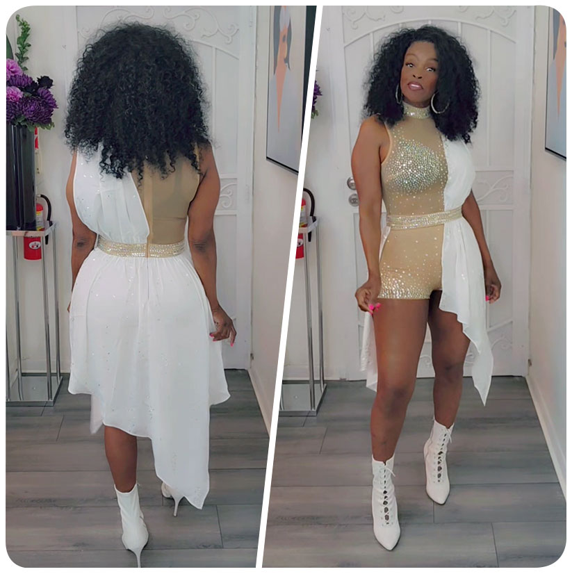 Wish For It Romper (White)