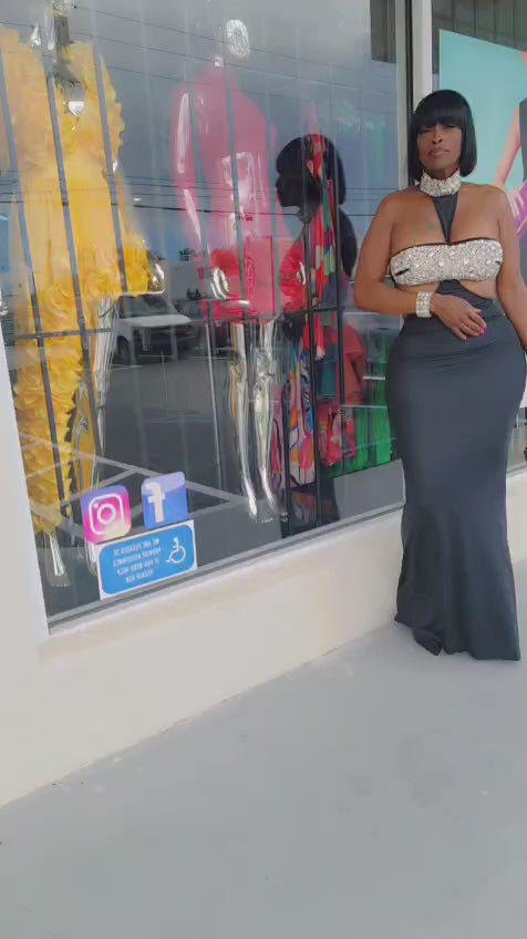 Star Studded Bodycon Dress