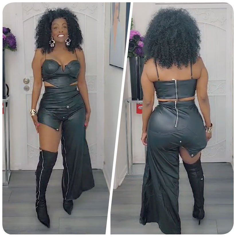 Hollywood 2-Piece Leather Set