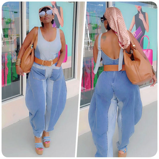 Whip Appeal Denim Jumpsuit